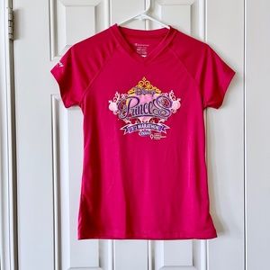 like NEW run Disney 2016 Princess Half 1/2 Marathon athletic tee t-shirt pink